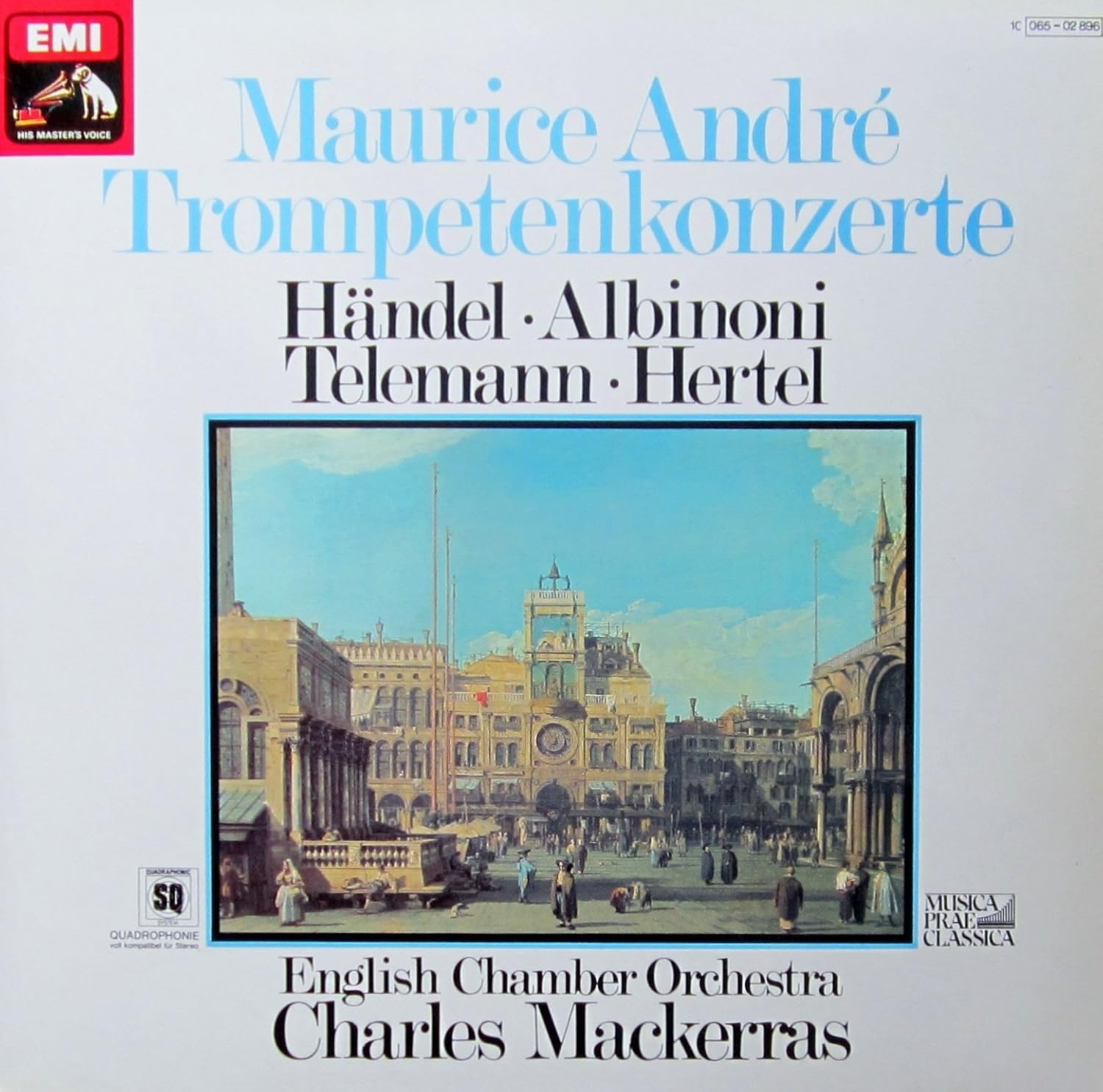 TROMPETENKONZERTE von Händel, Albinoni, Telemann und Hertel [Vinyl LP ...